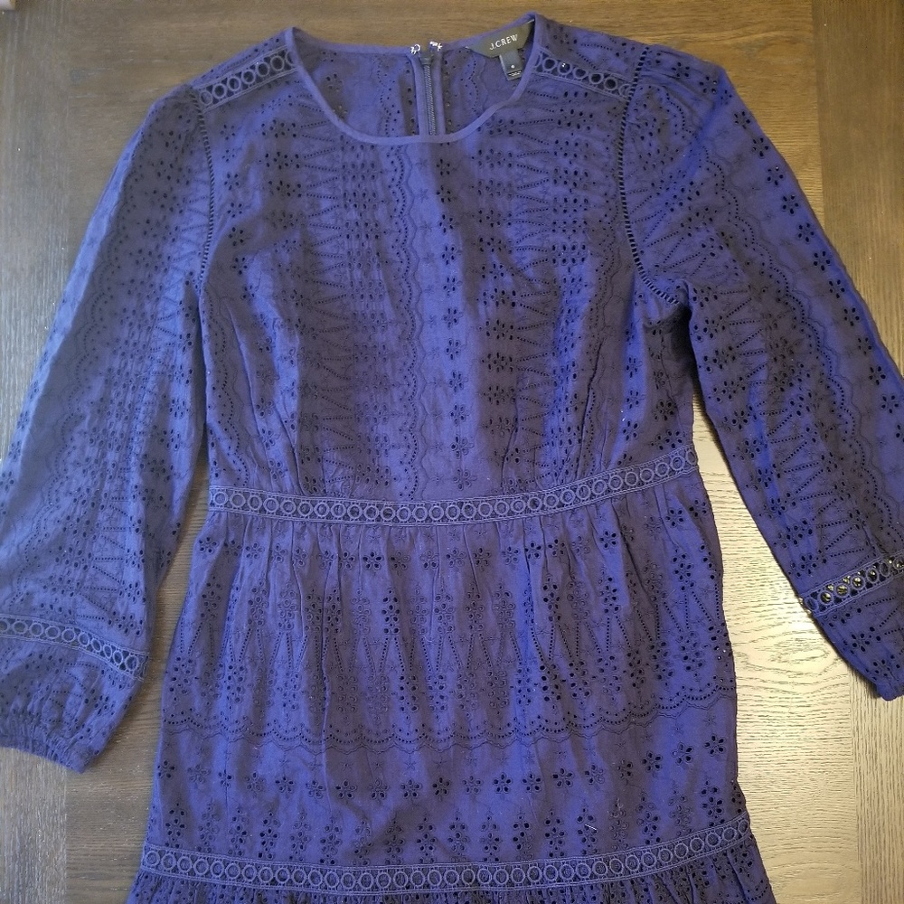 Navy J. Crew Dress
